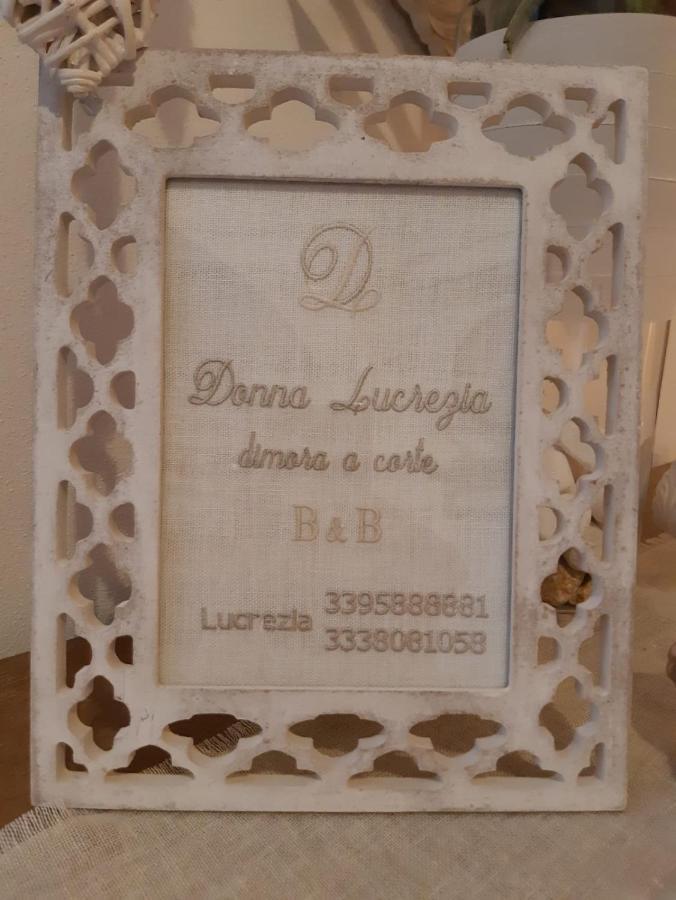 Donna Lucrezia Dimora A Corte B&B Conversano Kültér fotó
